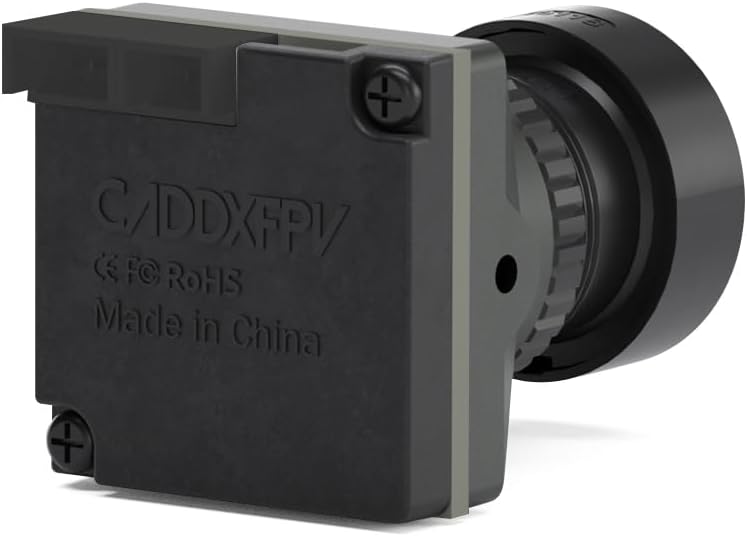 CADDXFPV Walksnail Ratel Pro Micro FPV Camera, 1/1.8" Sensor, 1500TVL WDR, NTSC/PAL and 16:9/4:3 Switchable, OSD Menu, 2.8mm Lens, 125° FOV, Low Light Analog Camera for Drones - Imagen 5