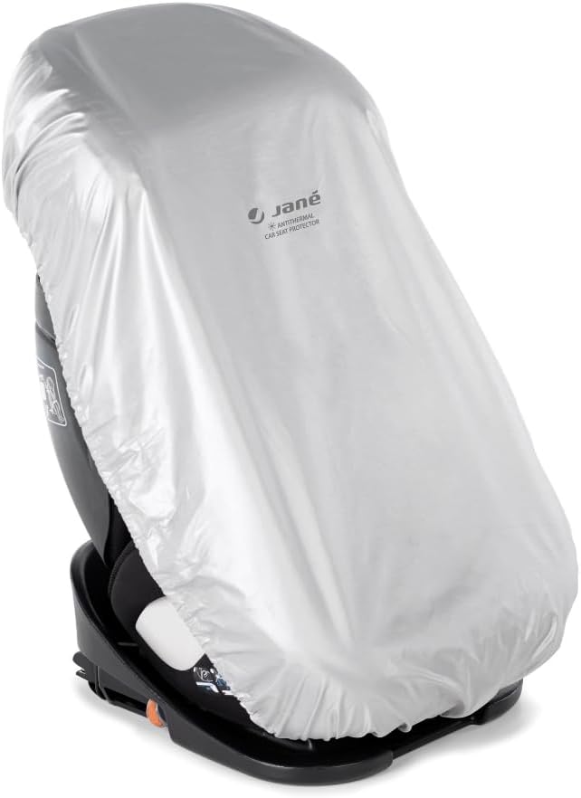 Jané Universal Baby Car Seat Cover, Anti-UV Sun Protection, Reduces Heat up to 25°C, Foldable, Waterproof, Grey