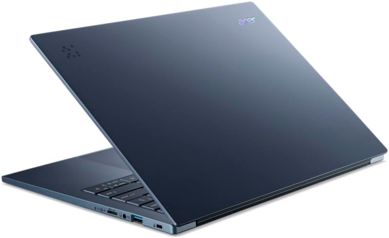 Acer Aspire 14 AI Copilot+ PC A14-11M, Laptop 14" WUXGA IPS (Qualcomm Snapdragon X X1-26100, 16 GB RAM, 512 GB SSD, Qualcomm Adreno, Windows 11 Home), Blue, Spanish QWERTY Keyboard - Imagen 4