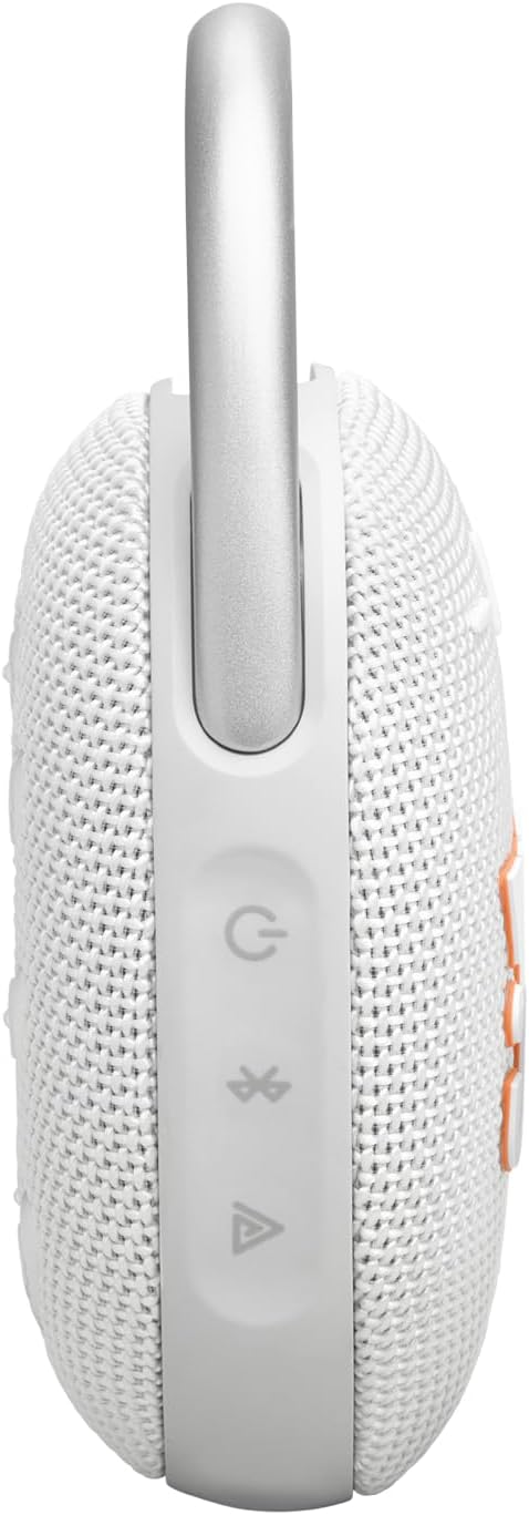JBL Clip 5 Ultra Portable Bluetooth Speaker Bundle with gSport Case (White) - Imagen 5