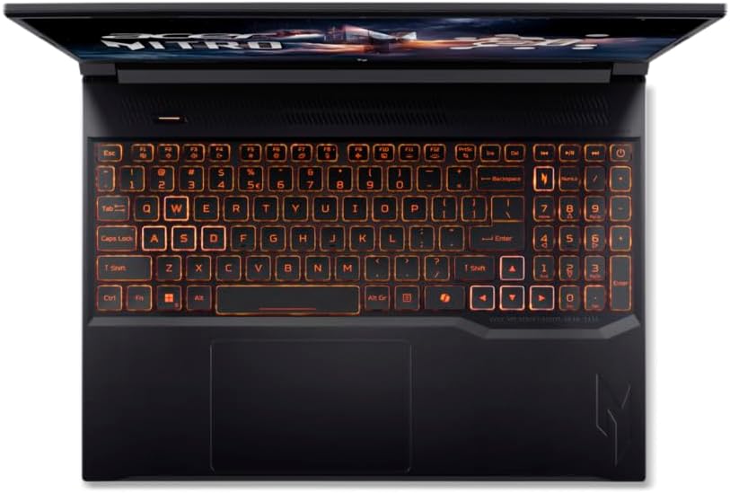 Acer Nitro V 16 AI ANV16-42, Gaming Laptop 16", WUXGA IPS (AMD Ryzen 7 260, 16 GB RAM, 512 GB SSD, NVIDIA GeForce RTX 5050, Without Operating System) Black, Spanish QWERTY Keyboard - Imagen 3