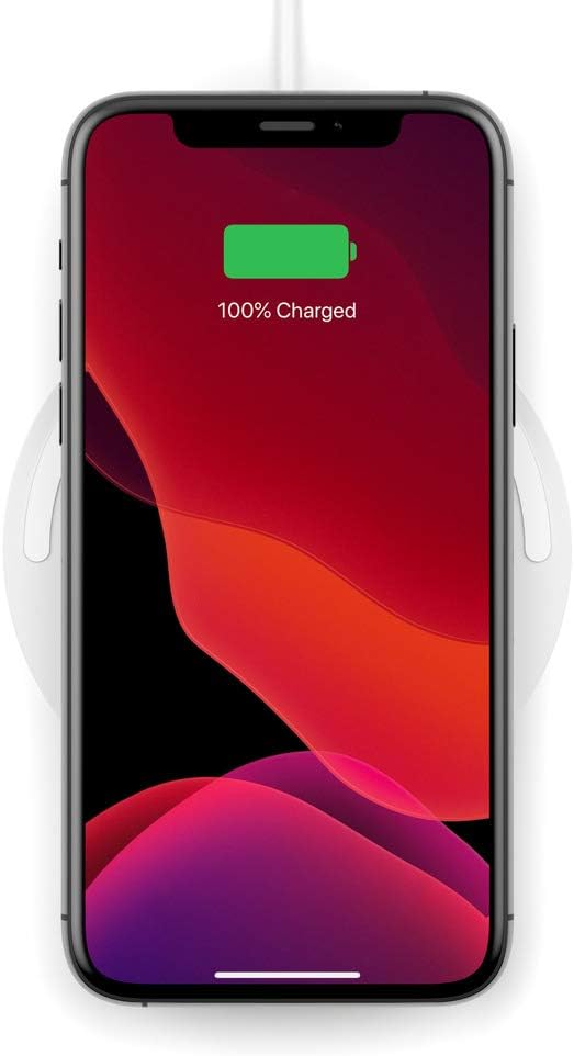 Belkin 10W Boost Charge Wireless Charging Dock (Qi, iPhone 14/14 Plus, 13, Pro, Pro Max, Mini and Earlier, Samsung, Google and Other Devices, Power Adapter Not Included), White - Imagen 6
