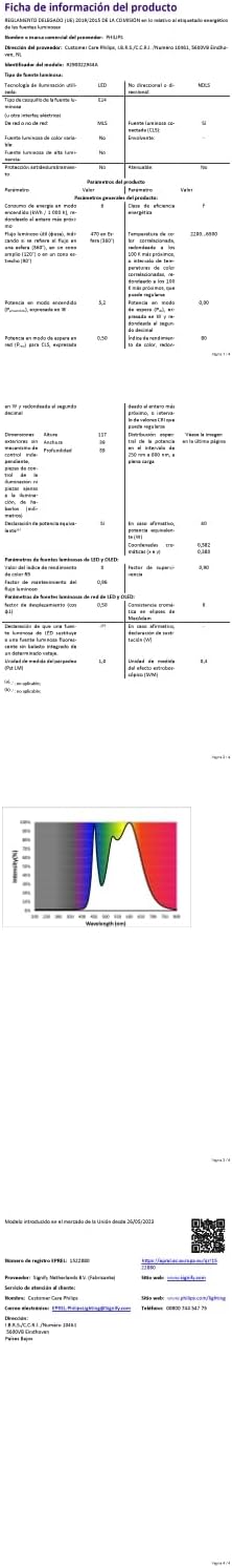 Philips Hue - Bombilla Inteligente, B39 E14, Luz Blanca de Cálida a Fría, 5. 2W, Compatible con Alexa y Google Home - Imagen 5