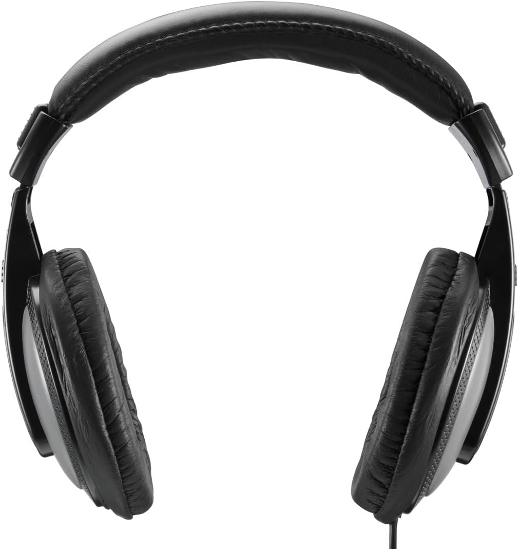 Hama | Headphones with Cable 2 Metres 3.5 mm Jack Connector (Desktop Computer, Adjustable Headband, Stereo Sound) Black. - Imagen 2