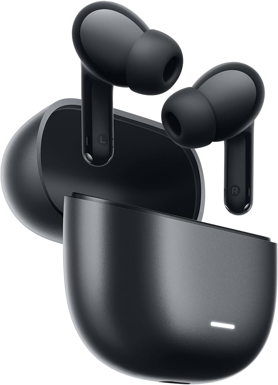 XIAOMI REDMI Buds 8 Lite, Wireless Headphones, ANC, Black | ANC 42 dB, 1/2 inch driver, 36 h, 5 EQ, Bluetooth 5.4