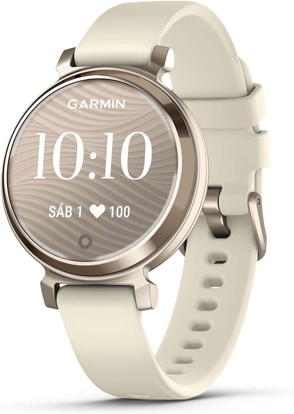 Garmin Lily 2, Smart Watch, Elegant Design, Health and Fitness Data, Touch Screen, Smart Notifications, Up to 5 Days Runtime, Gold (Renewed)