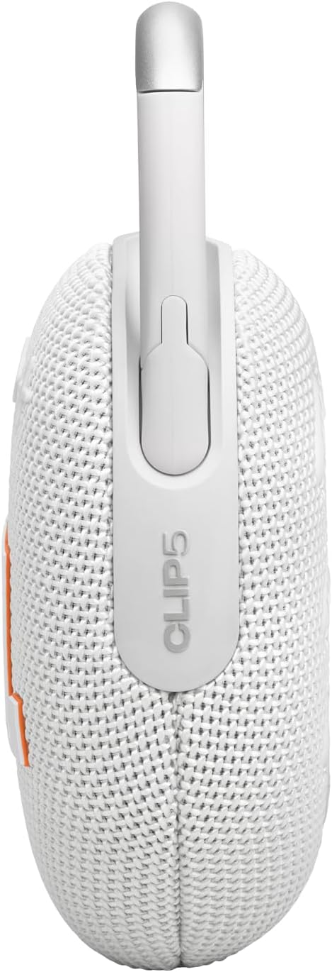JBL Clip 5 Ultra Portable Bluetooth Speaker Bundle with gSport Case (White) - Imagen 6