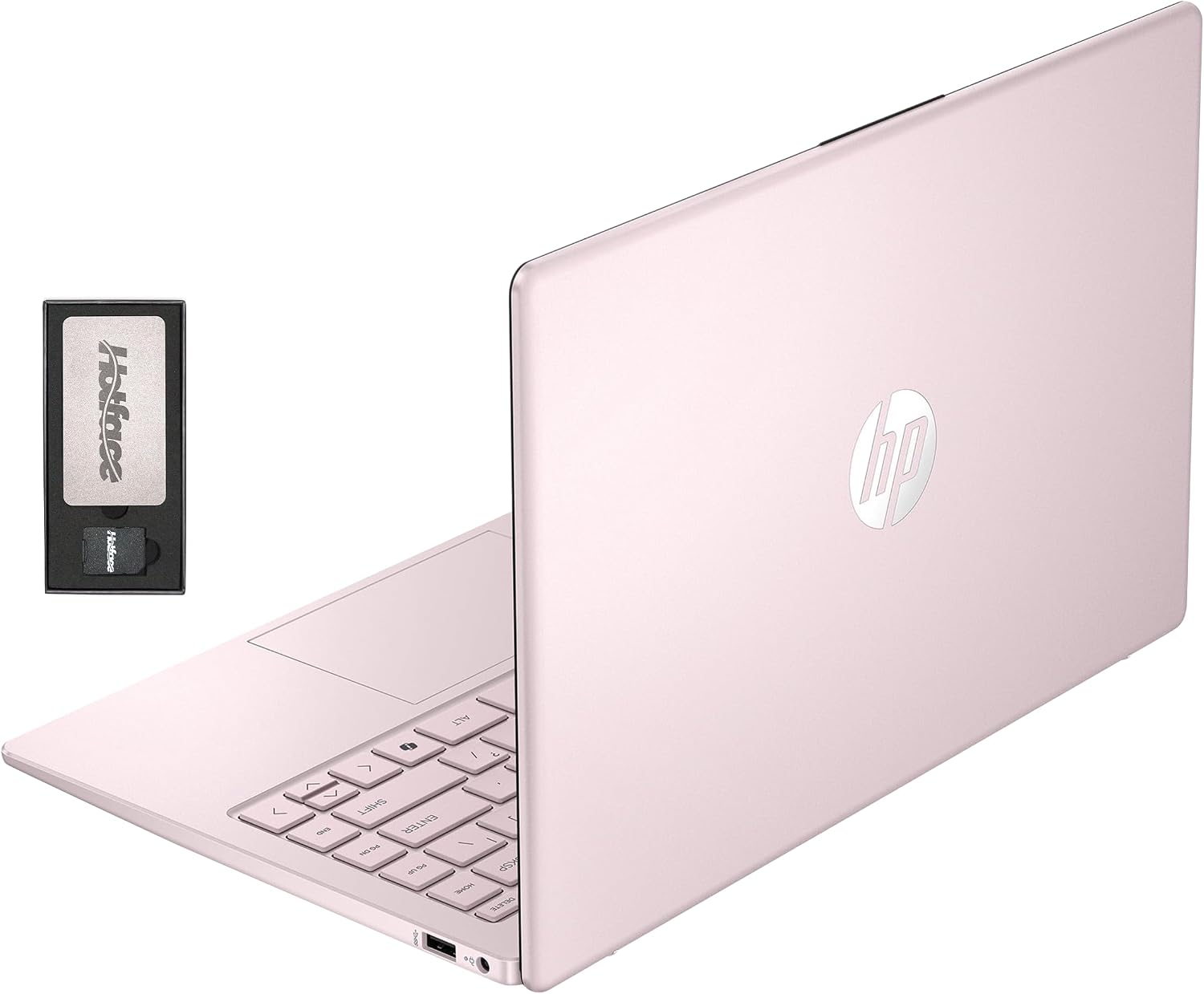 HP Stream 14" HD Laptop, Intel N150 Processor, 16GB RAM, 288GB Storage (128GB UFS+160GB Docking Station), Intel Graphics, Webcam, Wi-Fi 6, 1 Year Office 365