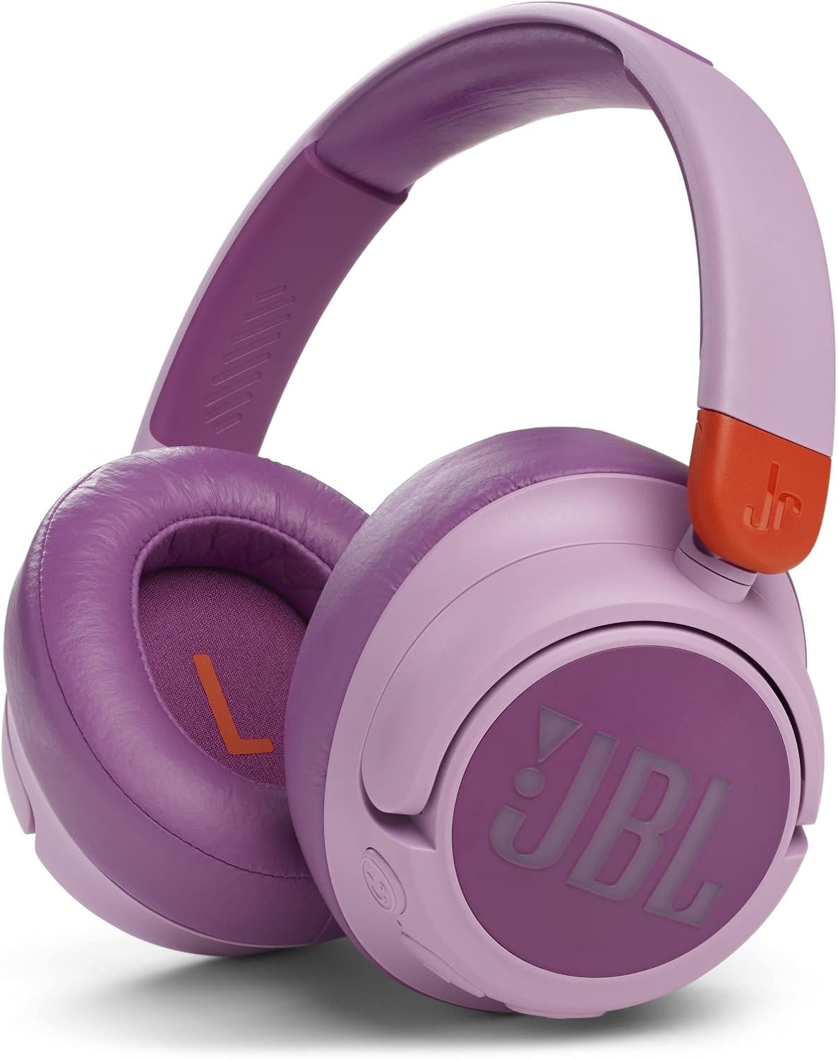 JBL JR 460NC Kids Wireless Earbuds Noise Cancelling Headphones Up to 30 Hours Read and Safe Sound - Pink