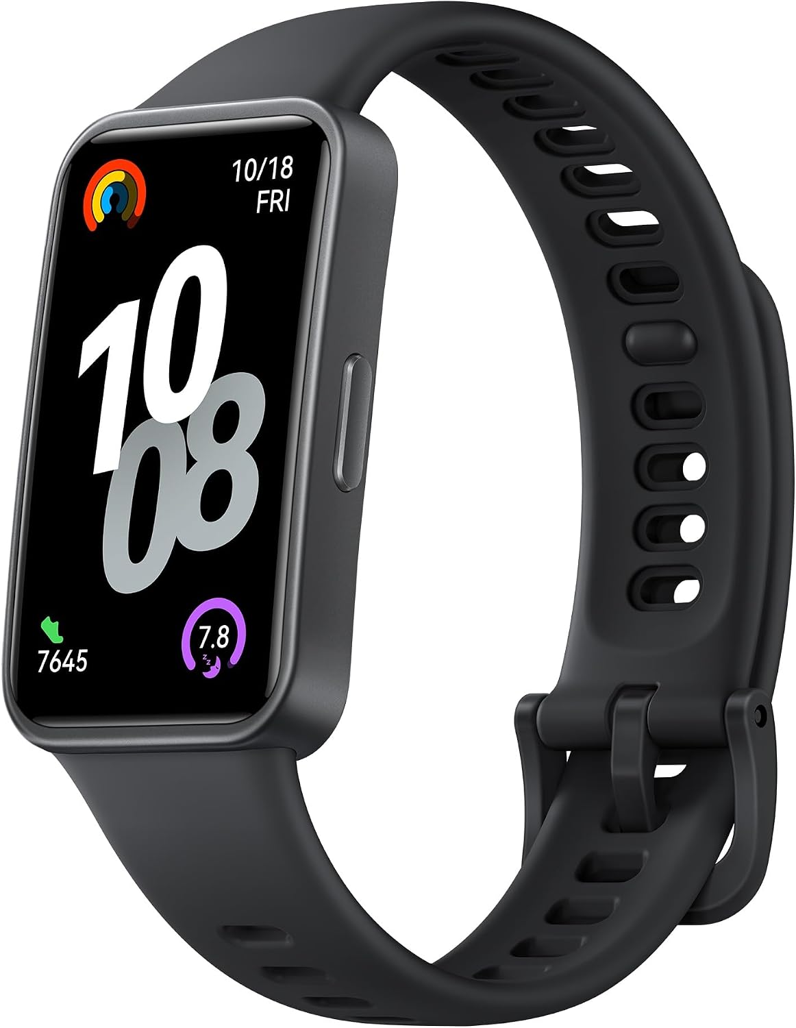 HUAWEI Band 10 Smartwatch, AI Physical Activity Monitoring, Black | Professional Sleep Analysis, Average HFCs and Sleep Facts, iOS and Android, 14 Days of Autonomy