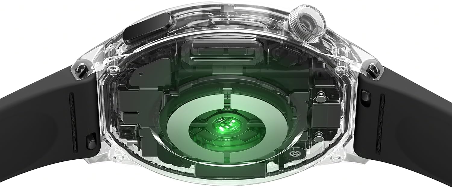 OPPO Watch S Smartwatch – AMOLED 1.5 Inch Screen, Up to 10 Days Battery, ECG, SpO2, Over 100 Sports Modes, IP68 Resistance, Compatible with Android and iOS - Silver - Imagen 4
