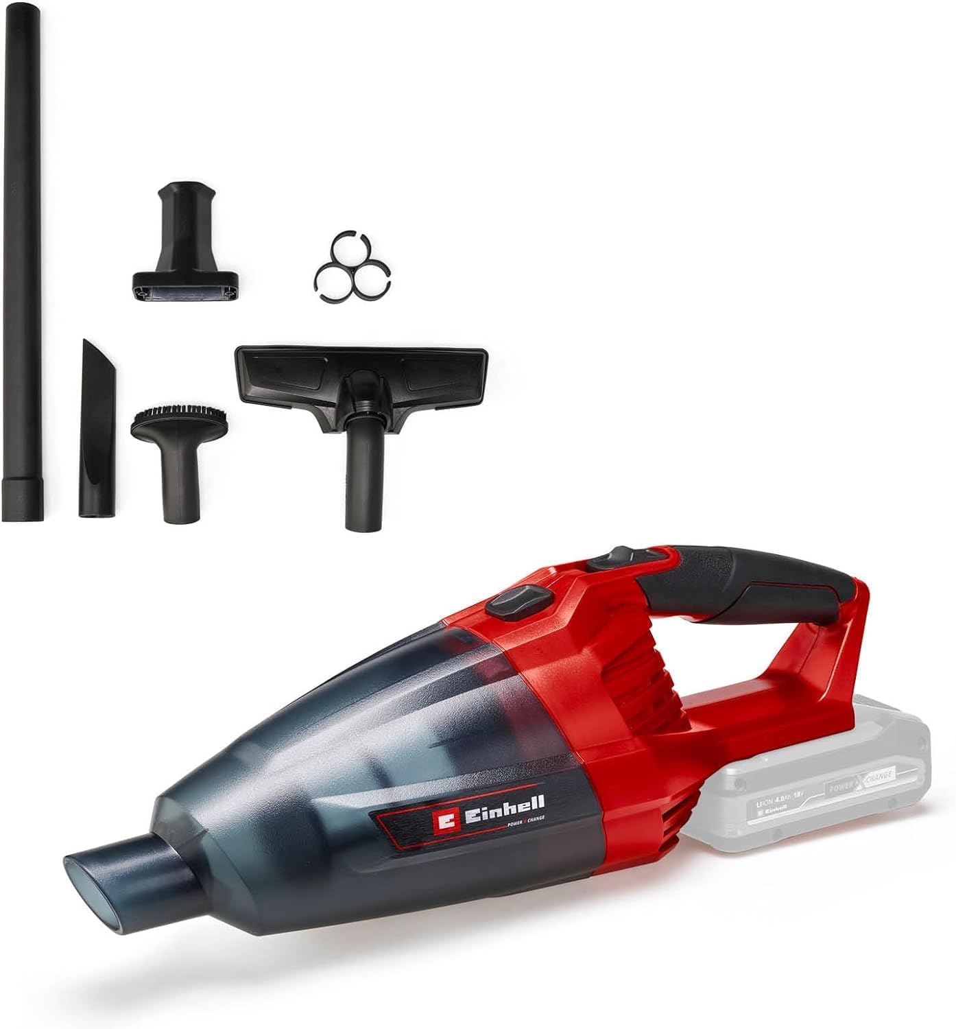 Einhell Handheld Vacuum Cleaner with TE-VC 18 Li-Solo Battery