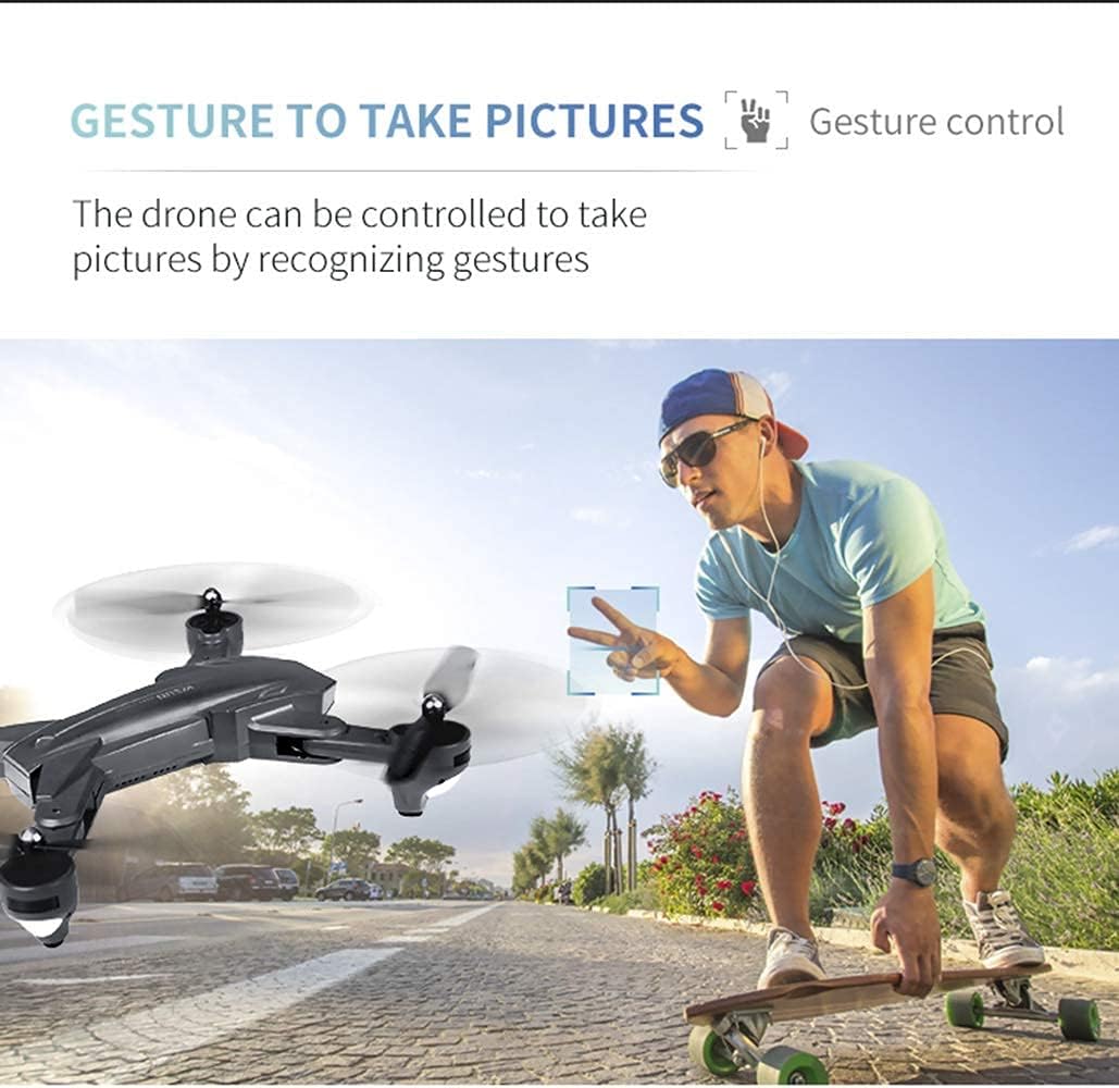 4k Aerial Drone with Dual Camera and GPS for Adults, Live Video RC Quadcopter, Includes, Auto Return Home, Image Tracking, 20 Minute Flight Time - Imagen 3