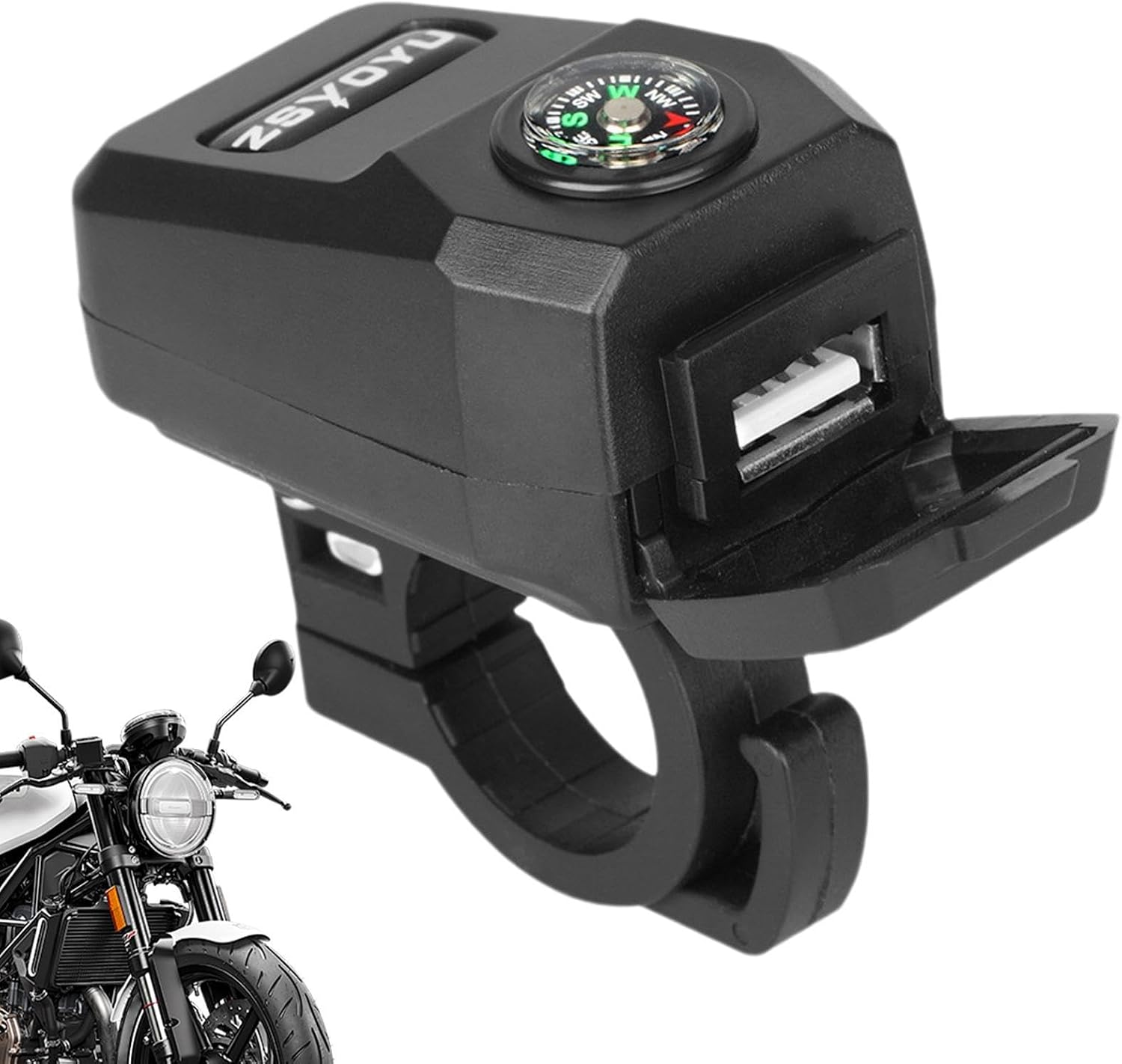 Cargador USB para motocicleta,Puerto de carga USB para moto cargador rápido