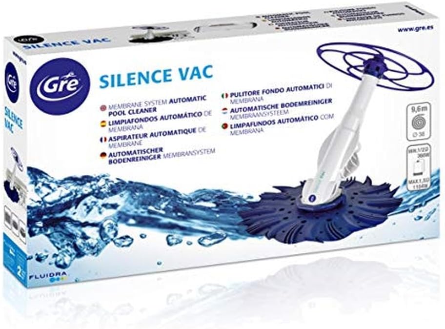 Gre 90397 Silence Vac pool cleaner silent suction 0.5-1HP filtration - Imagen 3