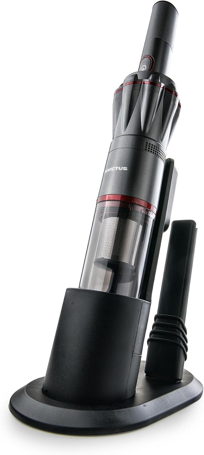 Genius A28178 – Handheld Vacuum Cleaner (PP, Stainless Steel, Anthracite) - Imagen 2