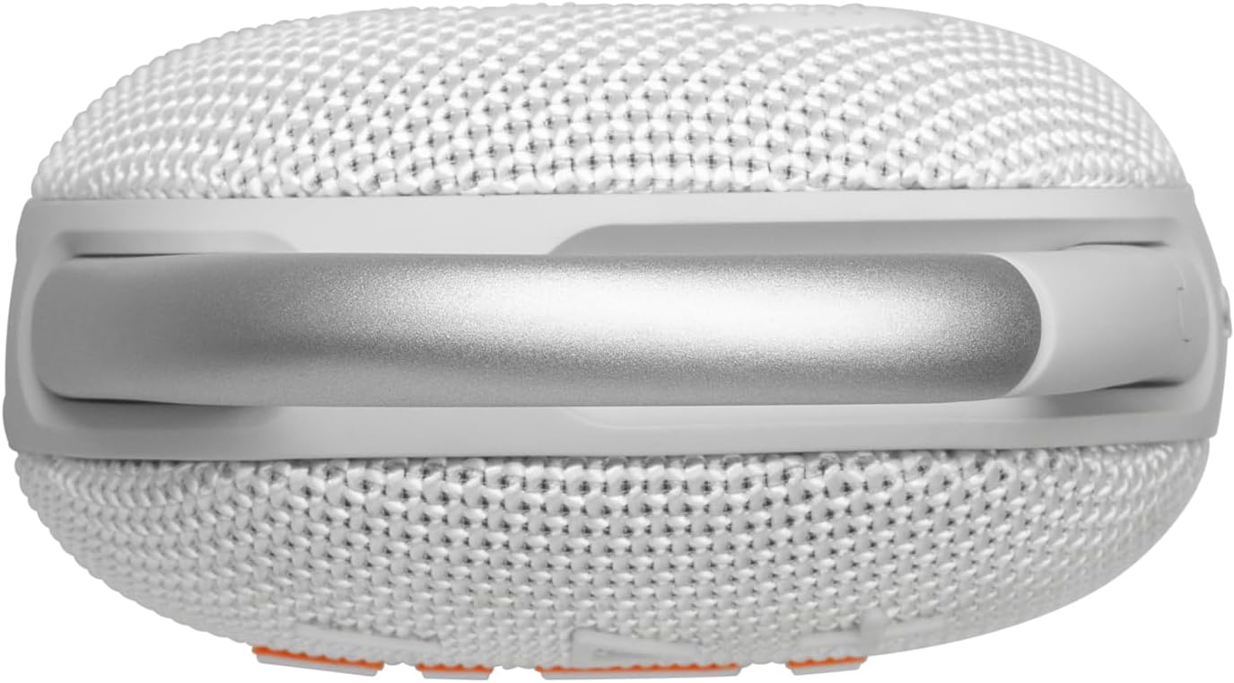 JBL Clip 5 Ultra Portable Bluetooth Speaker Bundle with gSport Case (White) - Imagen 7