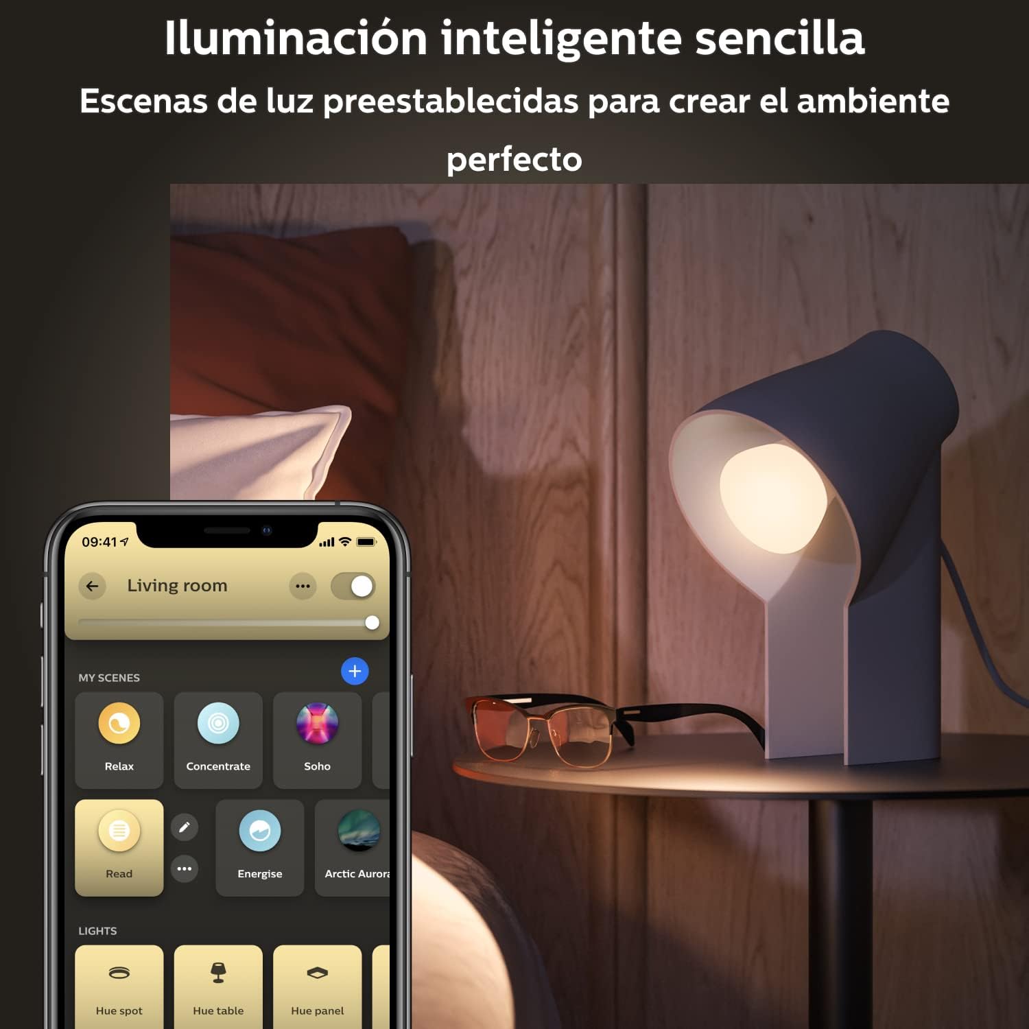 Philips Hue - Bombilla Inteligente, B39 E14, Luz Blanca de Cálida a Fría, 5. 2W, Compatible con Alexa y Google Home - Imagen 4