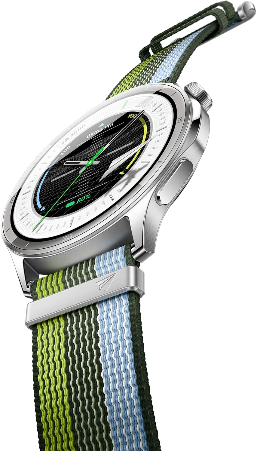 OPPO Watch S Smartwatch – AMOLED 1.5 Inch Screen, Up to 10 Days Battery, ECG, SpO2, Over 100 Sports Modes, IP68 Resistance, Compatible with Android and iOS - Silver - Imagen 3