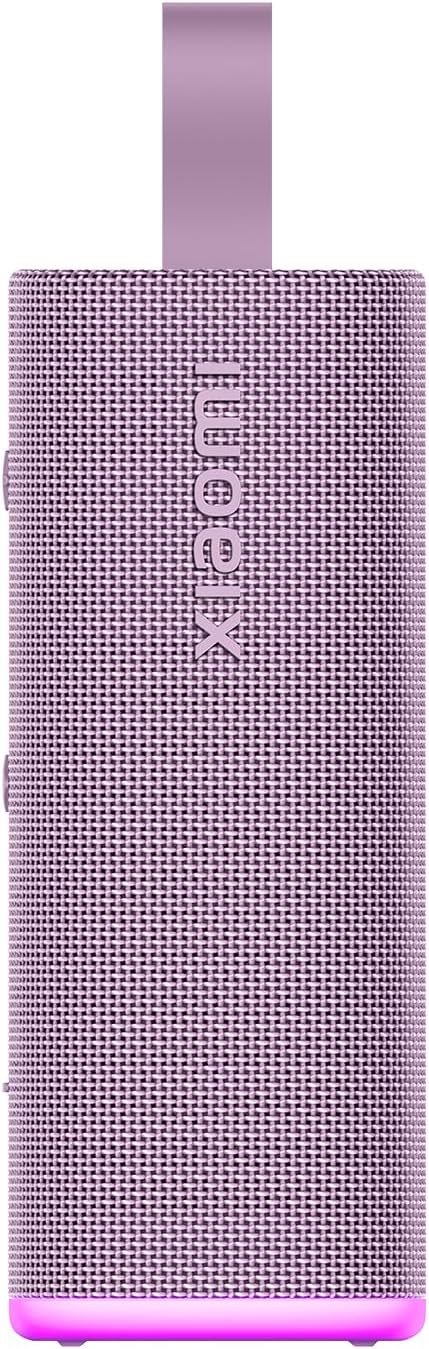 XIAOMI Sound Play Portable Bluetooth Speaker 18W, Powerful Immersive Sound, Auracast Multi-Speaker, Ambient RGB Light, 14 Hours Battery, IP68 Waterproof, TWS Pairing, Bluetooth 6.0, USB-C, Purple