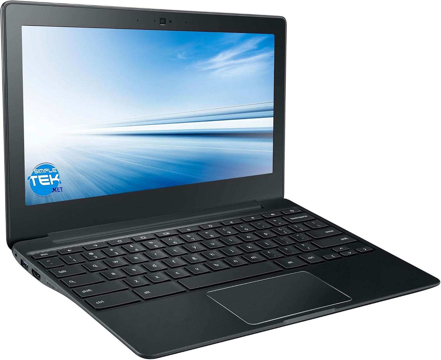 SIMPLETEK - Netbook 503C ChromeOS 11.6" | 4GB RAM | 16GB SSD | Nordic Keyboard Layout | Laptop (Renewed)