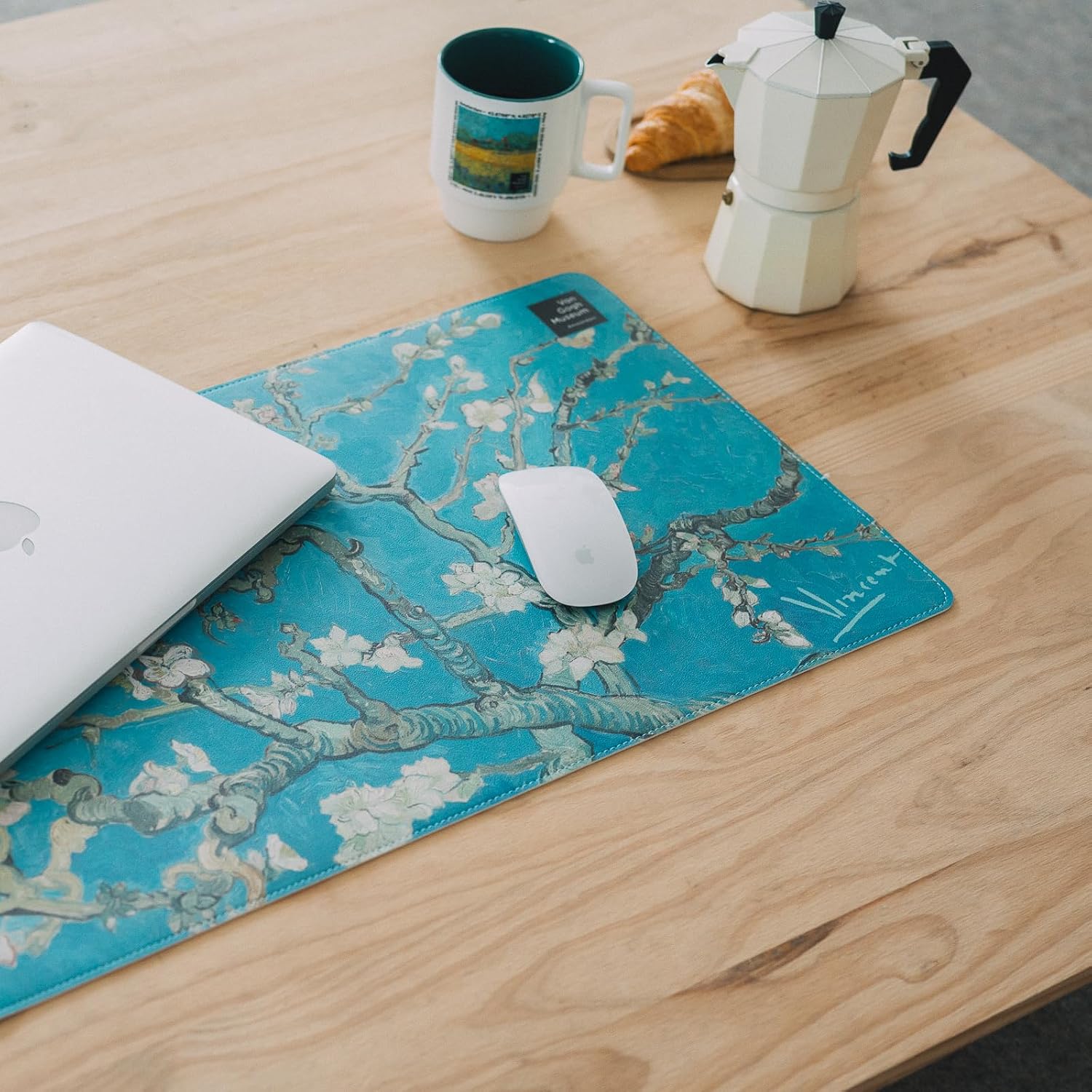 Grupo Erik Van Gogh XXL Desk Mat - Leather Desk Protector - Imagen 7