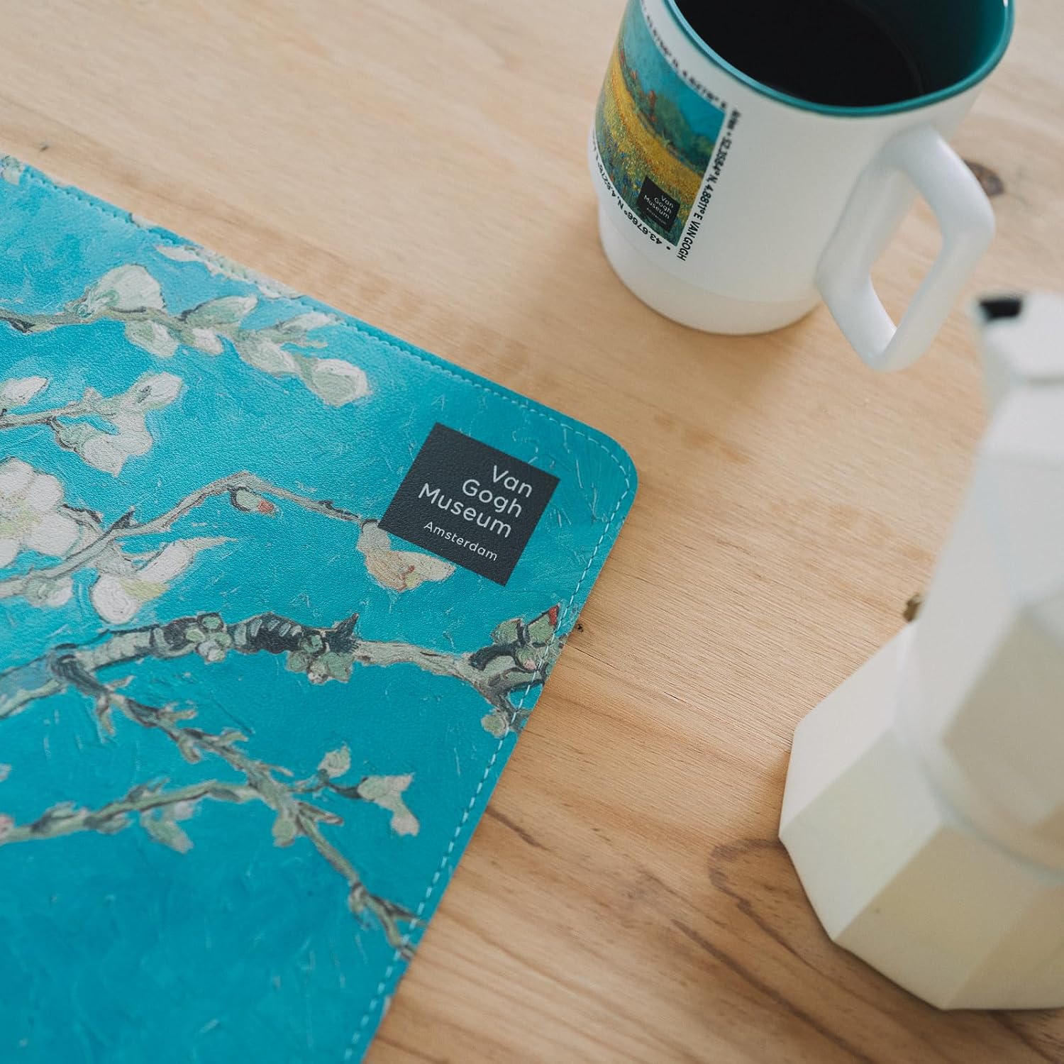 Grupo Erik Van Gogh XXL Desk Mat - Leather Desk Protector - Imagen 5