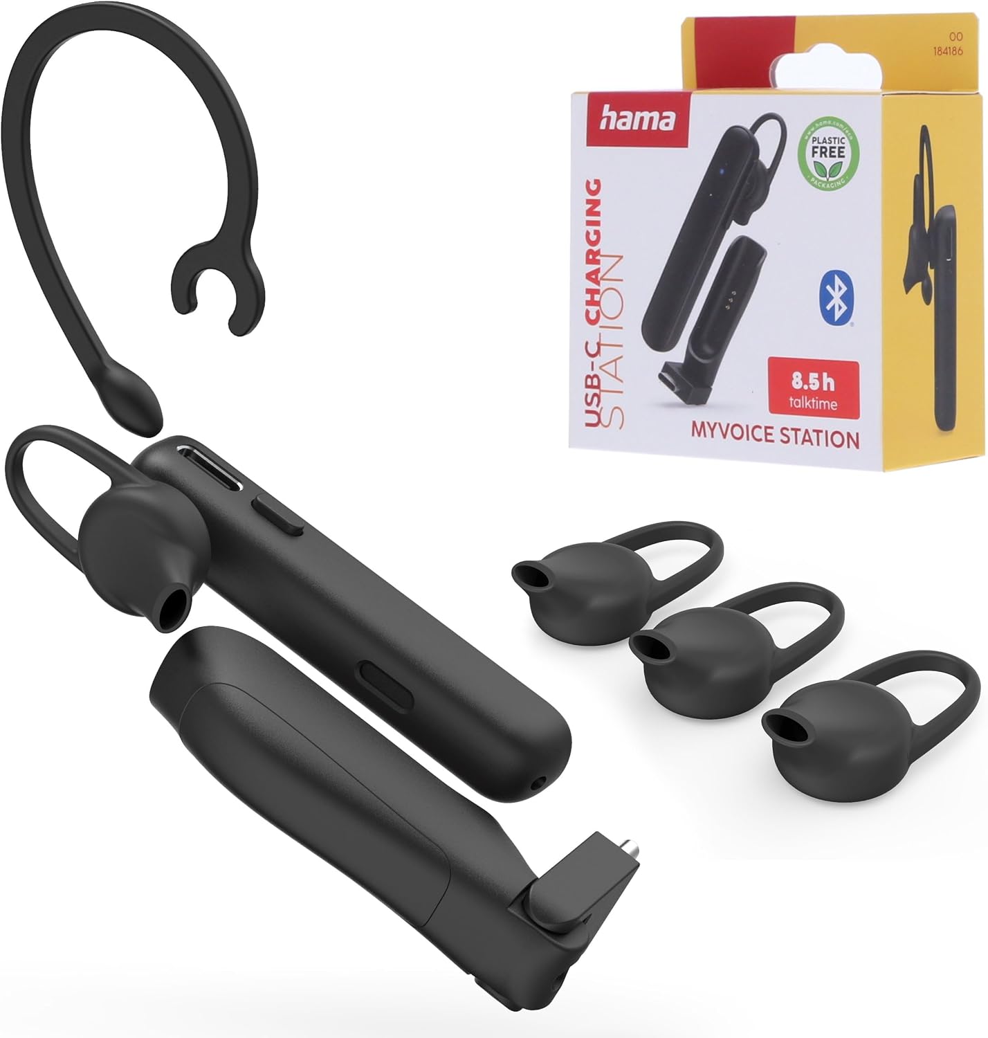Hama | Hands-Free Bluetooth Headset for mobile - Black