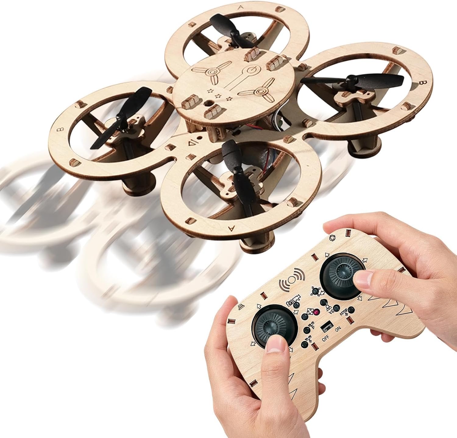 Kits para construir drones Modelo de Montaje Educativo con Control Remoto