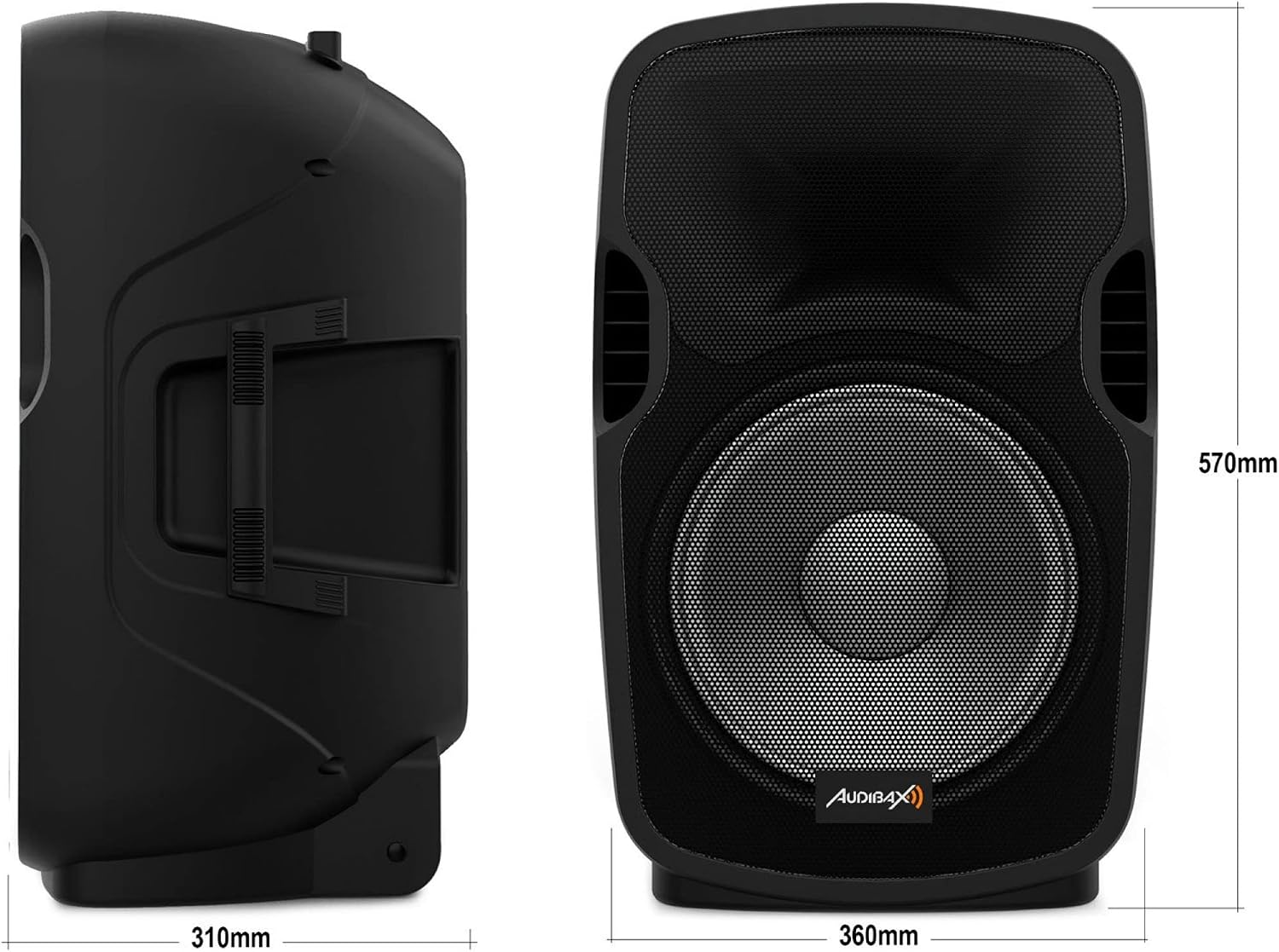 Audibax Party 212 Led Set 2 Speakers 12 - Imagen 7