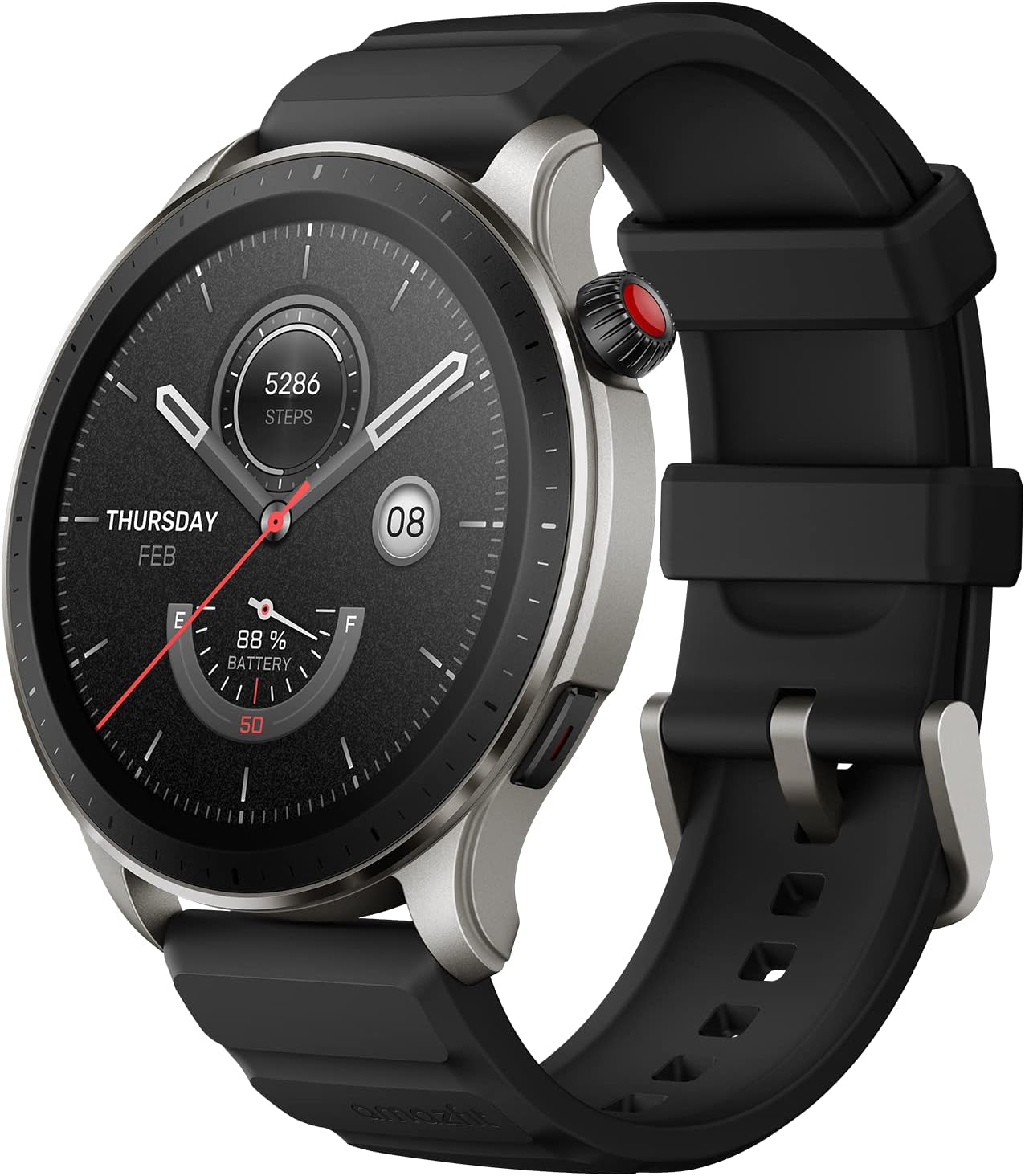 Amazfit GTR 4 Smartwatch for Android Phone Smart Watch GPS Tracking 150 Sports Modes Bluetooth Phone Calls Music Storage 14 Days Battery Life Alexa