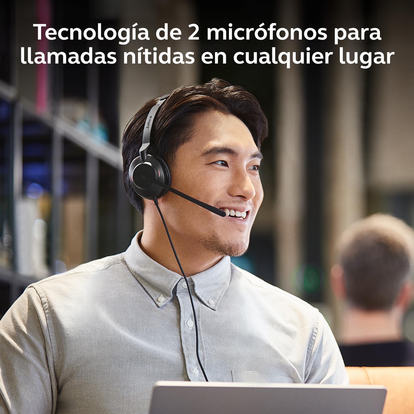 Jabra Evolve2 30 SE - USB-A/USB-C - UC Certified Dual Wired Headphones - Imagen 4