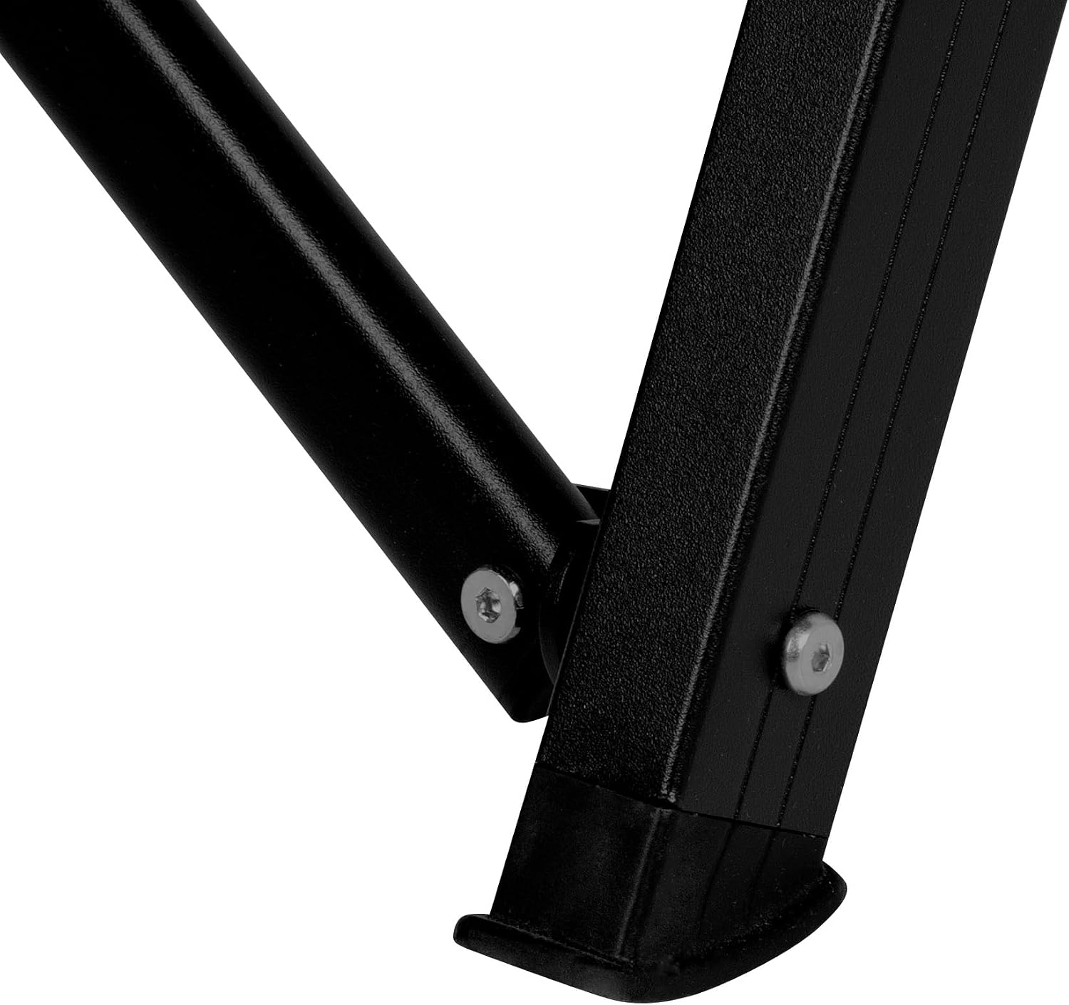 AKTIVE 63058 Padded Folding Chair, 5 Positions, Supports 110 kg, Non-Slip Stops, Aluminium Frame, Polyester Fabric, Folding Chairs, Includes Carry Case, 49 x 76 x 109 cm, Black - Imagen 5