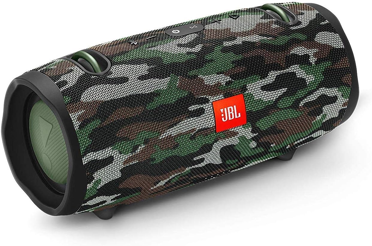 JBL DevaCurl 1 Xtreme 2 Waterproof Portable Wireless Bluetooth Speaker, Camouflage Design, 18/8 Stainless Steel - Imagen 3