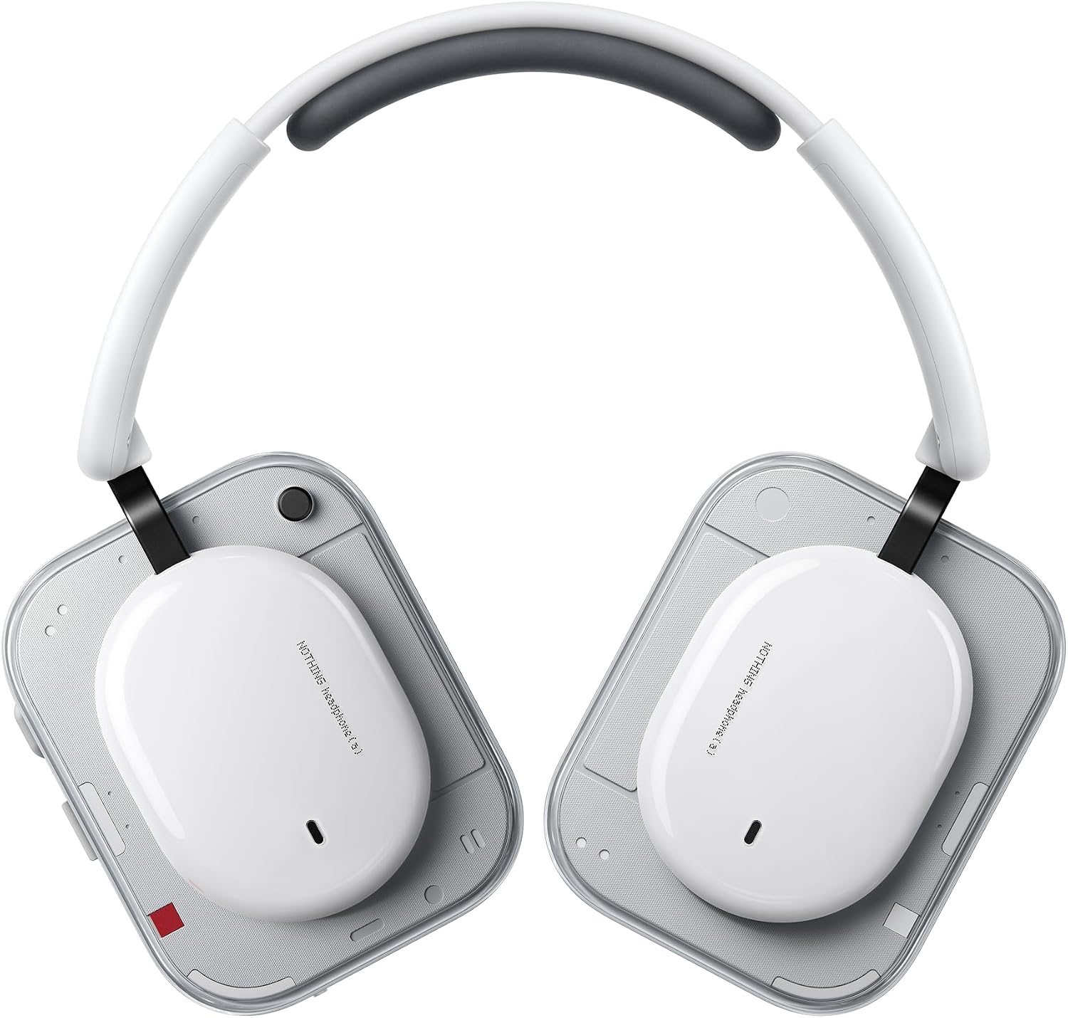 Nothing Headphone (a) Wireless On-Ear Headphones with Active Noise Cancellation, Up to 135h Battery, Hi-Res, Space Audio, Touch Controls - White