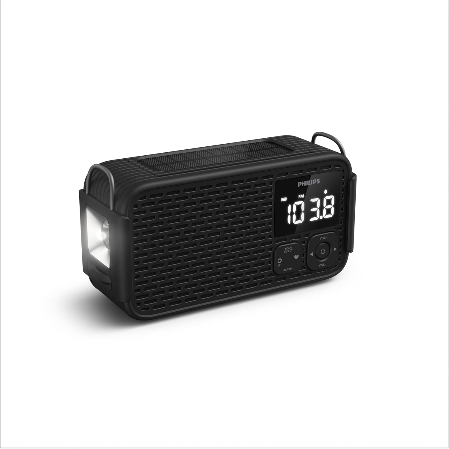 Philips TAR3500 Multi-Power Emergency Radio with Am/FM, SOS Siren and External Battery