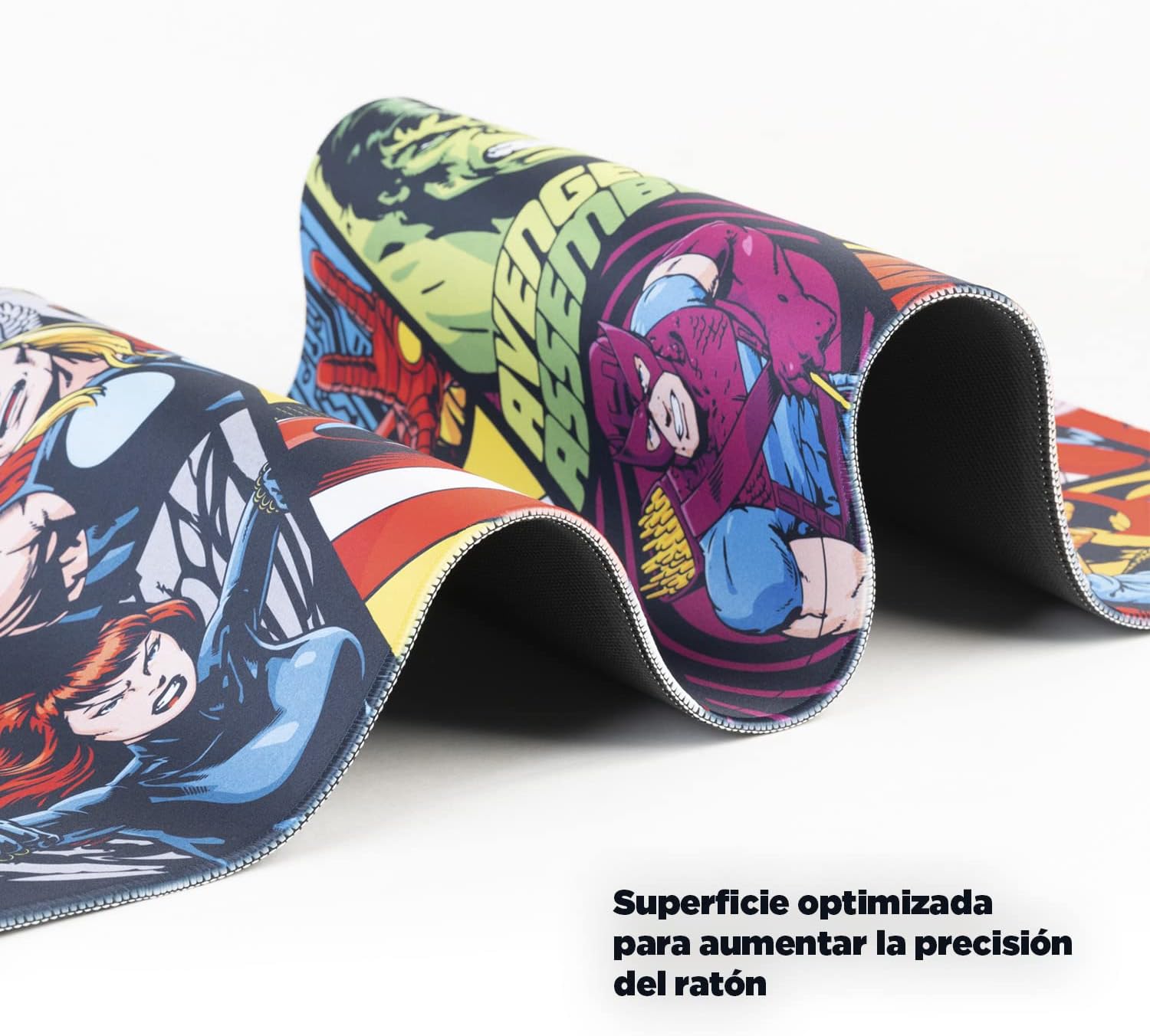 Alfombrilla de ratón xxl Marvel - Alfombrilla de escritorio (Mouse pad) Protector escritorio : Impermeable y Antideslizante (80X35 cm) Marvel Regalos - Imagen 3