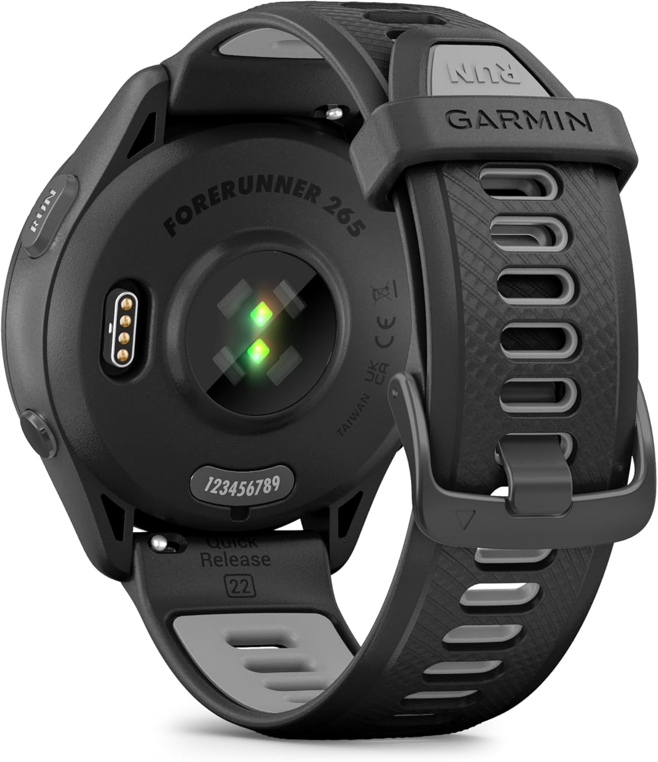 Garmin Forerunner 265 GPS Running Smartwatch, AMOLED Touchscreen, Optimized Metrics, Training Plans, Pay, Music, 13-Day Runtime, Black | 1.3 Amoled 46mm touch screen, built-in multi-band GPS, training metrics and recovery information - Imagen 3