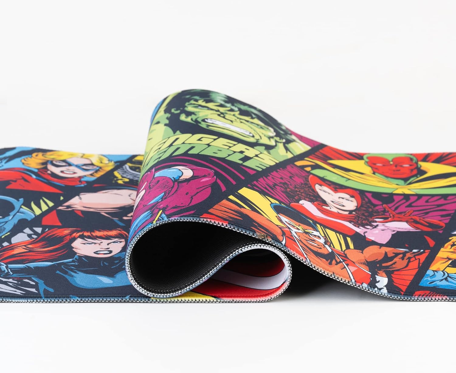 Alfombrilla de ratón xxl Marvel - Alfombrilla de escritorio (Mouse pad) Protector escritorio : Impermeable y Antideslizante (80X35 cm) Marvel Regalos - Imagen 5