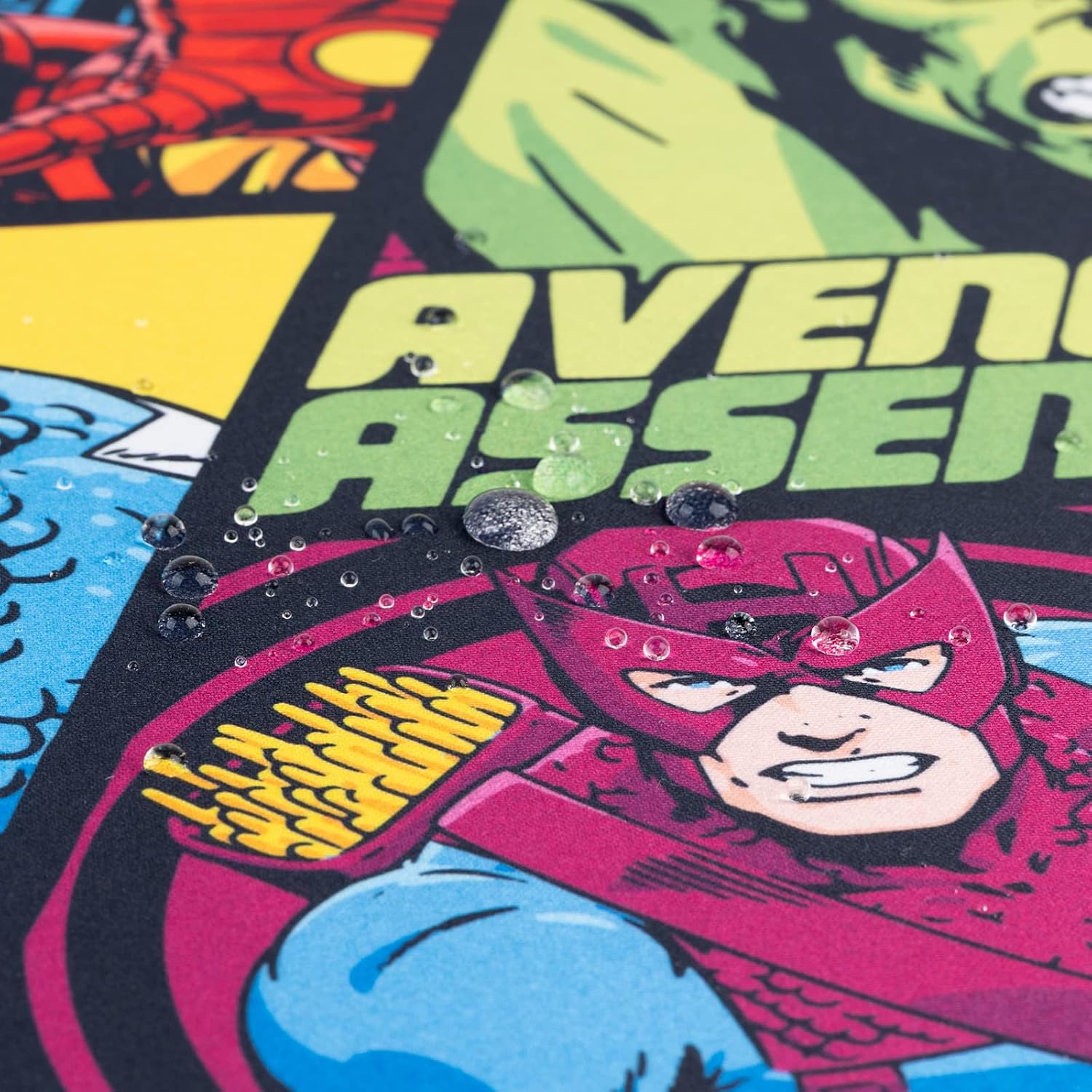 Alfombrilla de ratón xxl Marvel - Alfombrilla de escritorio (Mouse pad) Protector escritorio : Impermeable y Antideslizante (80X35 cm) Marvel Regalos - Imagen 6