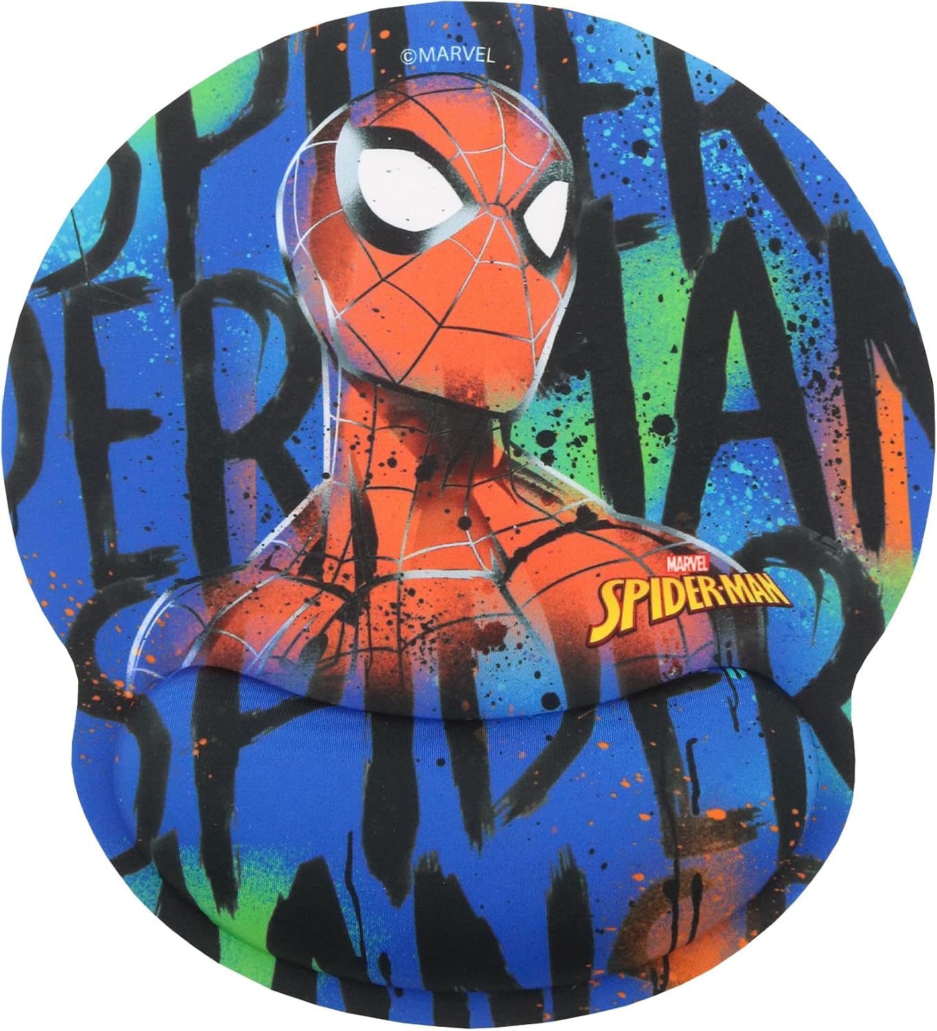 WONDEE [Opportunity Spiderman Ergonomic Mouse Pad, Gel Wrist Rest Mouse Pad, Marvel Exclusive Fans, Spiderman Original Gifts for Men and Boys from Marvel