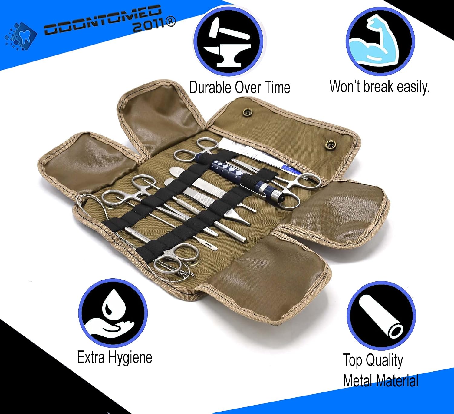 USA Military Style Emergency / Survival Kit CONTOL Bleeding Kit Military Style First Aid Kit Molle Pouch MLT-04 - Imagen 2