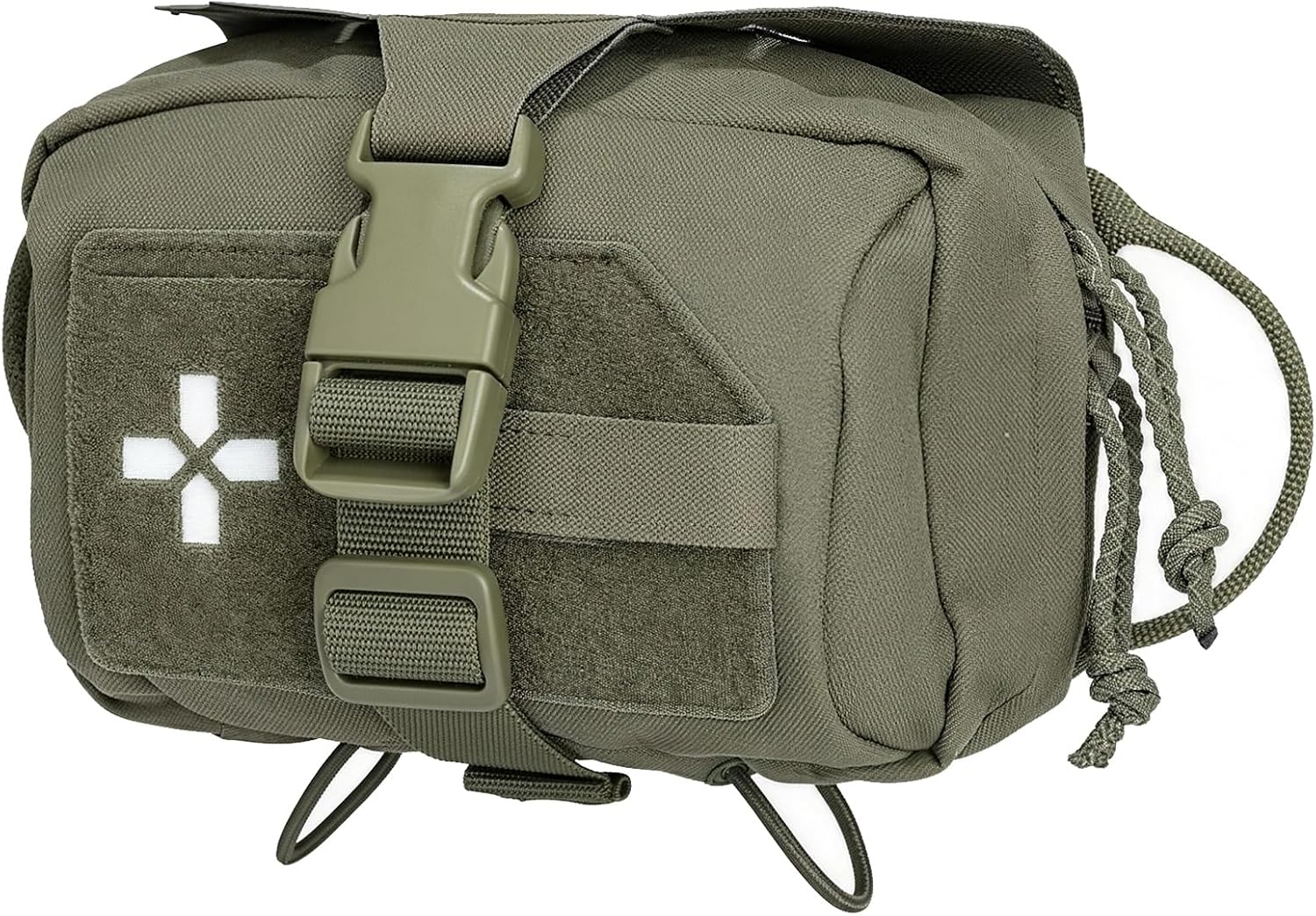 Bolsa IFAK de Despliegue Rápido, Estuche Médico con Fijación MOLLE y Sistema de Liberación Rápida, Organizador para Equipo de Primeros Auxilios