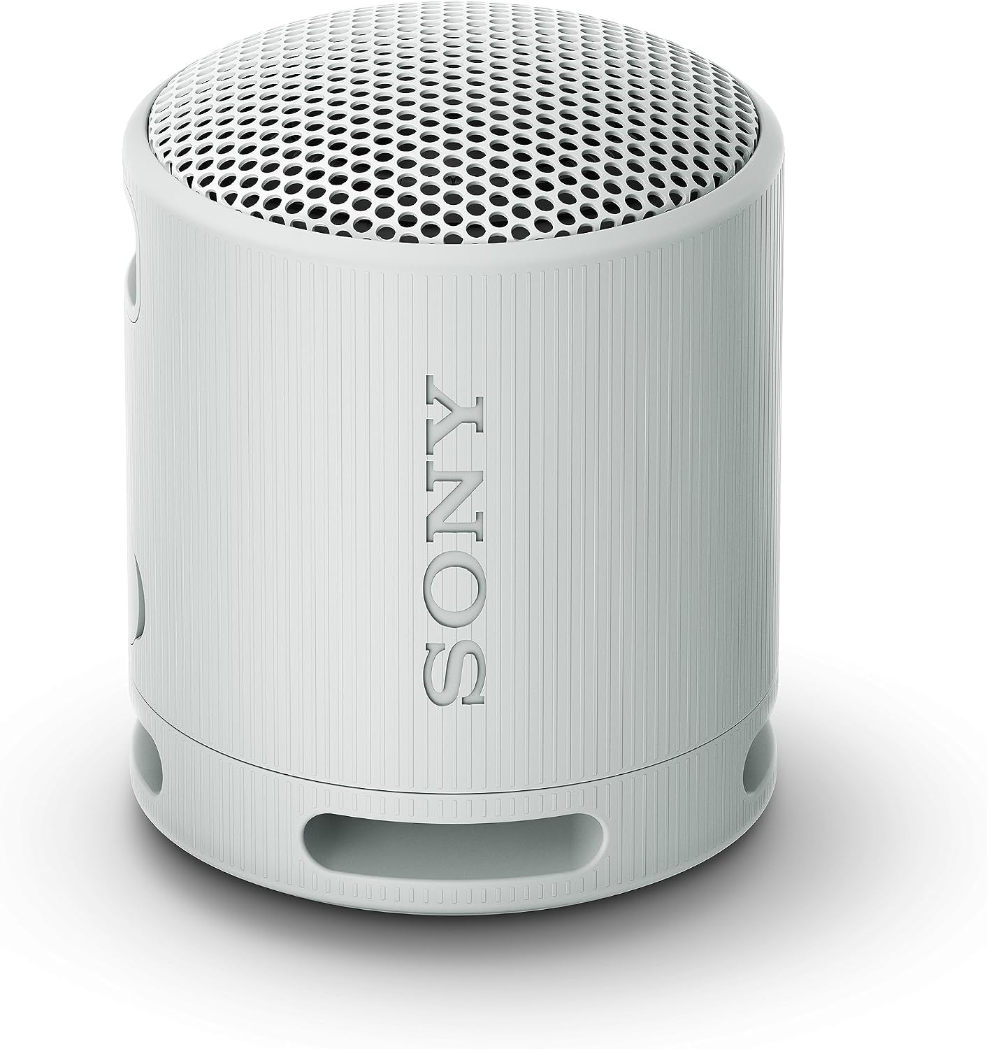 Sony Bluetooth Speaker SRS-XB100, Lightweight, Compact, IP67 Waterproof and Dustproof Speaker, Up to 16 h Battery, Adjustable Strap, Light Grey