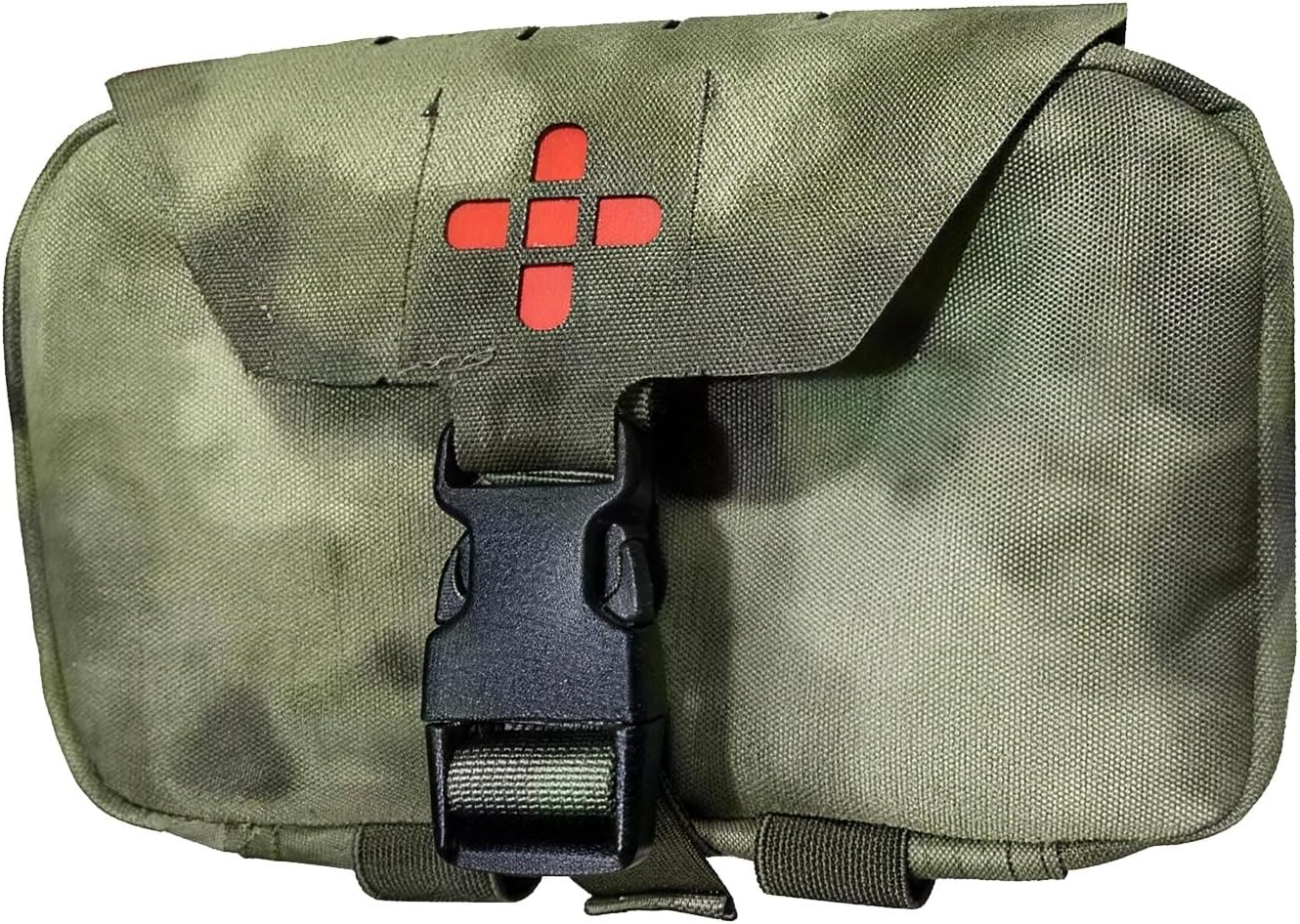 Bolsa IFAK Molle de Extracción Rápida, Bolsa Médica Táctica Compacta | Liberación Rápida con Identificación Inmediata Roja para Supervivencia de Emergencia, Accesorios EMT para Acampada