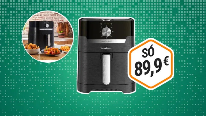 Moulinex Fácil Fry & Grill por 89,99 euros