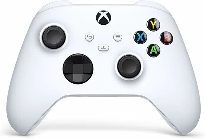 Mando Inalámbrico Xbox Robot Blanco