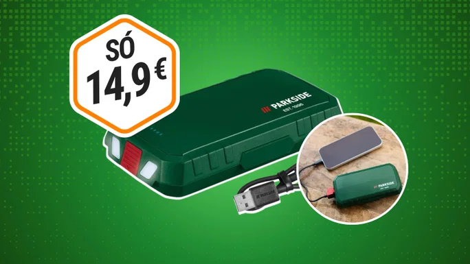 PARKSIDE Powerbank Edición Fan 20.000 mAh