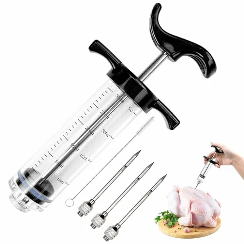 Avesteir jeringa de cocina 30 ml con 3 agujas
