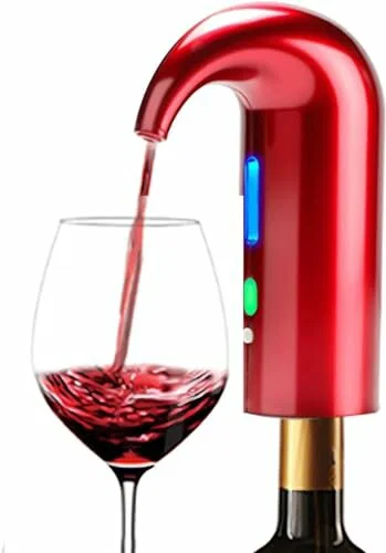 Decantador de vino eléctrico NK 1500 mAh Rojo